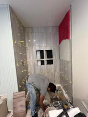 shower tile work