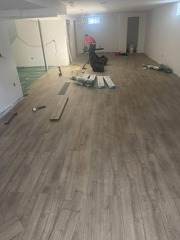 wood floor installation