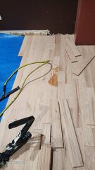 oak floor installation