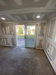 spackling living room
