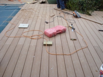 Trex composite deck replacement 