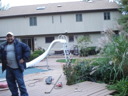 Trex composite deck replacement 