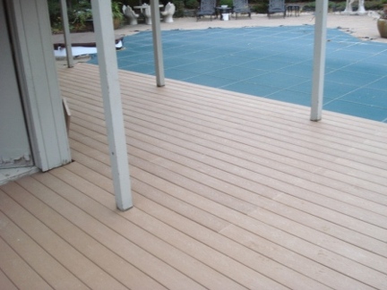 low maintenance composite deck replacement Bethpage