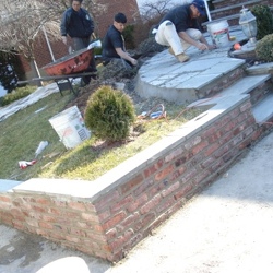 grouting bricks