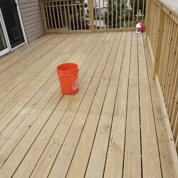 deck working