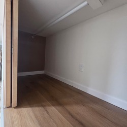 Closet in a useful space 