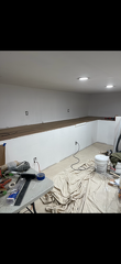 Built‑in closet with sliding doors