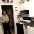 oak wood floor in kitchen 