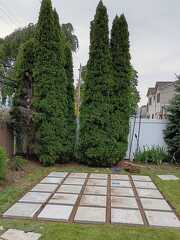 large concrete slabs installation