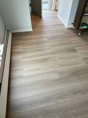 laminate installed with molding